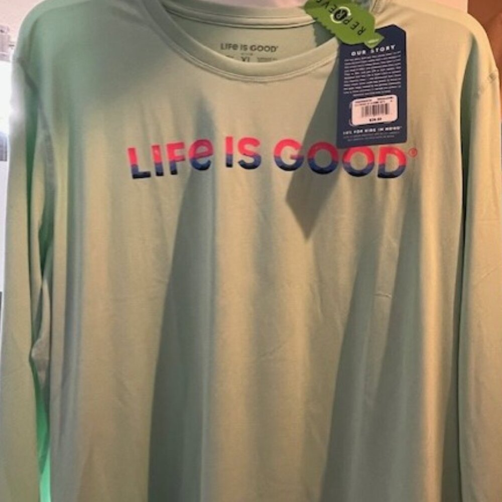 Life is Good XL Active tee